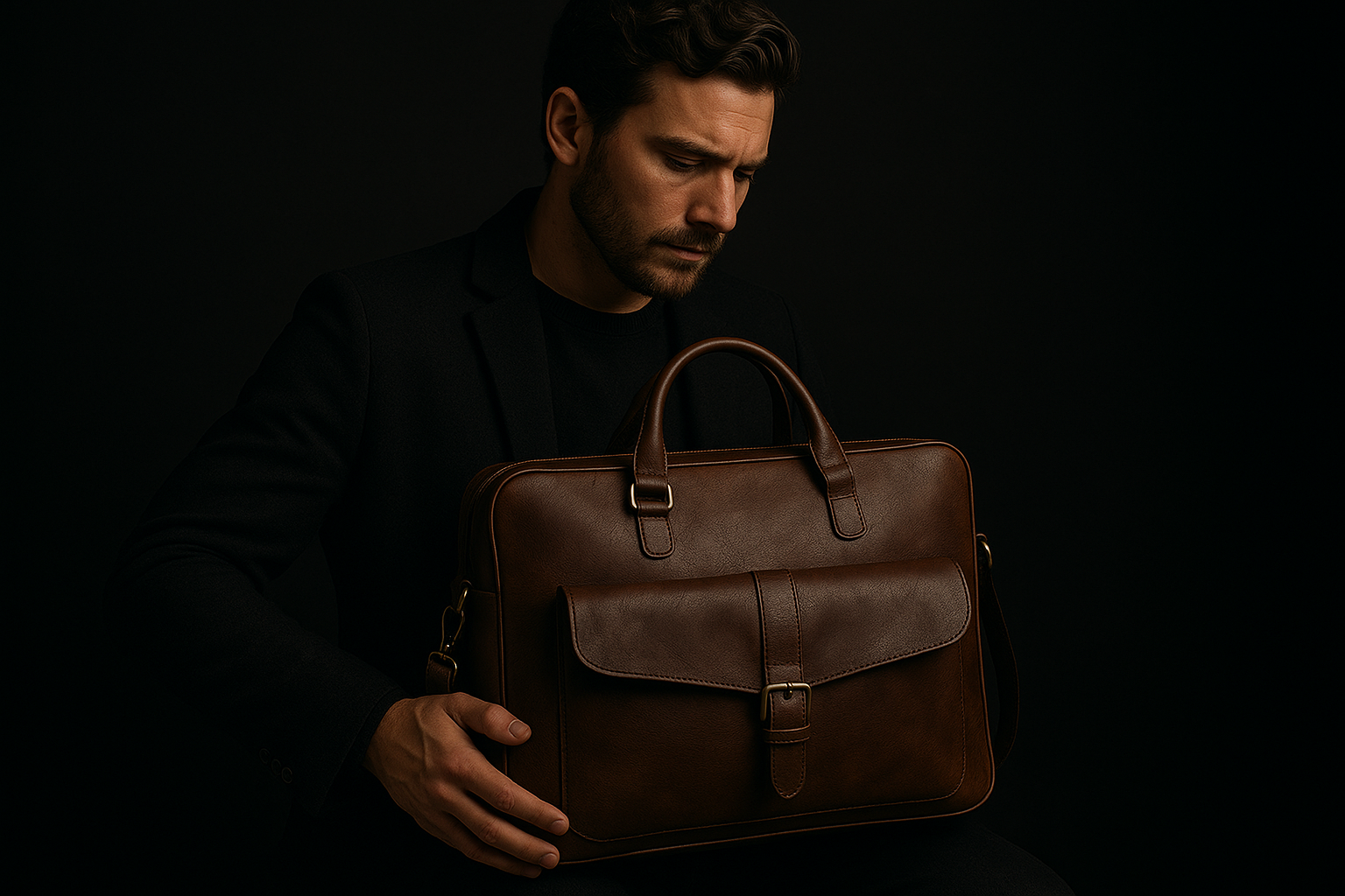 Sac à Main Homme Cuir