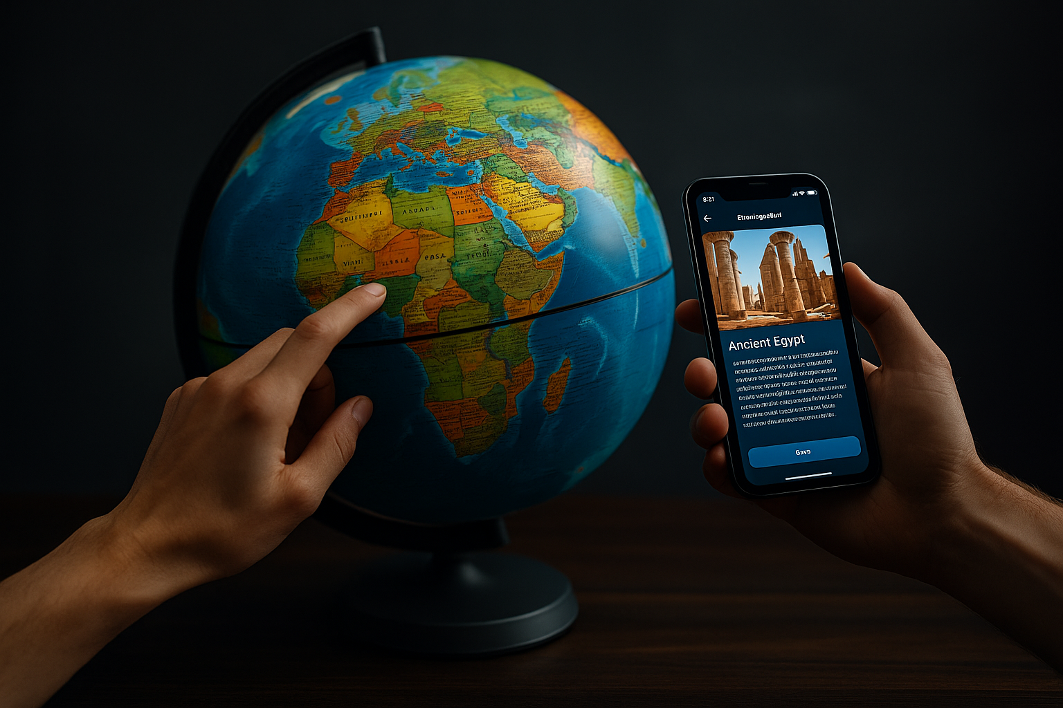 Globe Terrestre Interactif