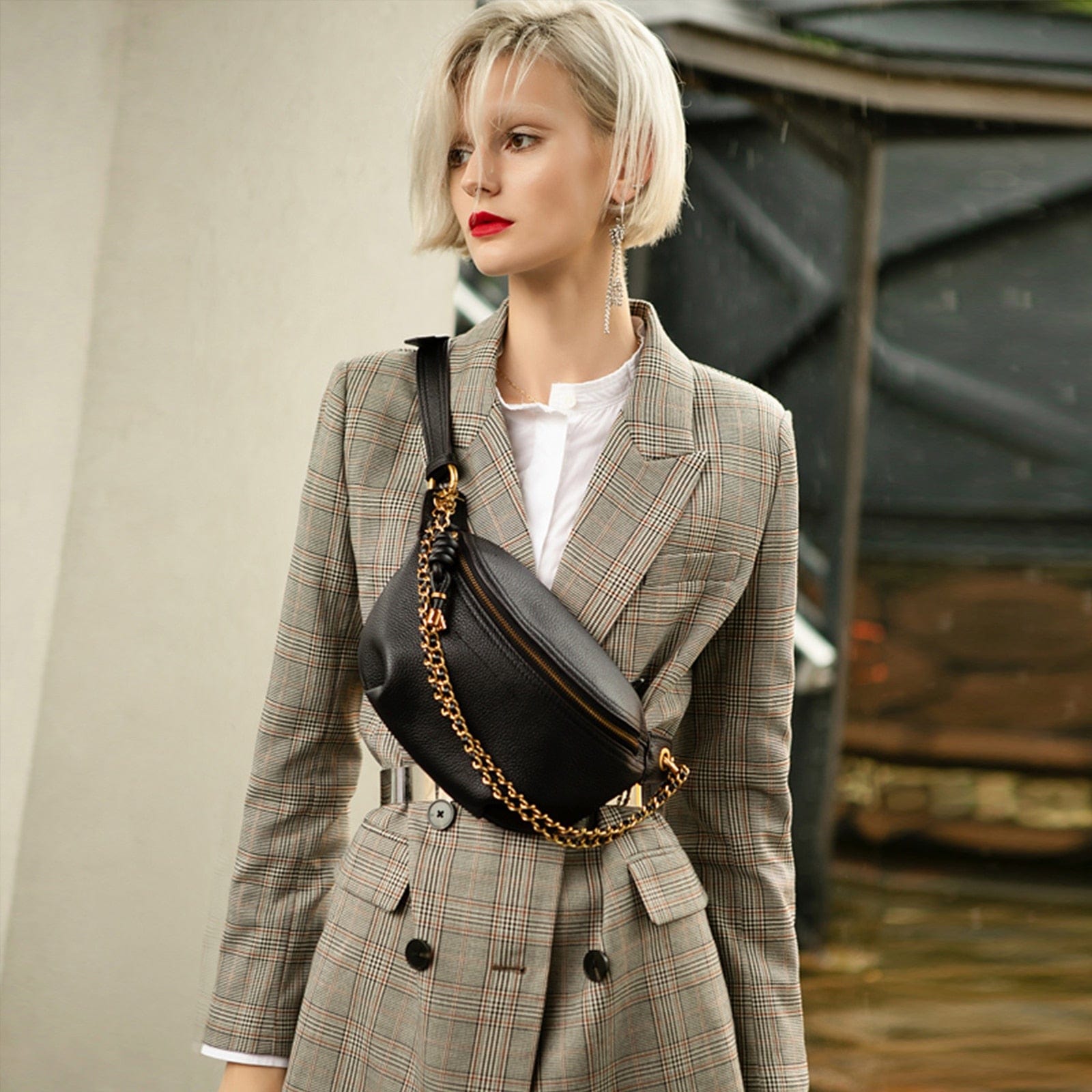 Sac Banane Cuir Femme Angelina