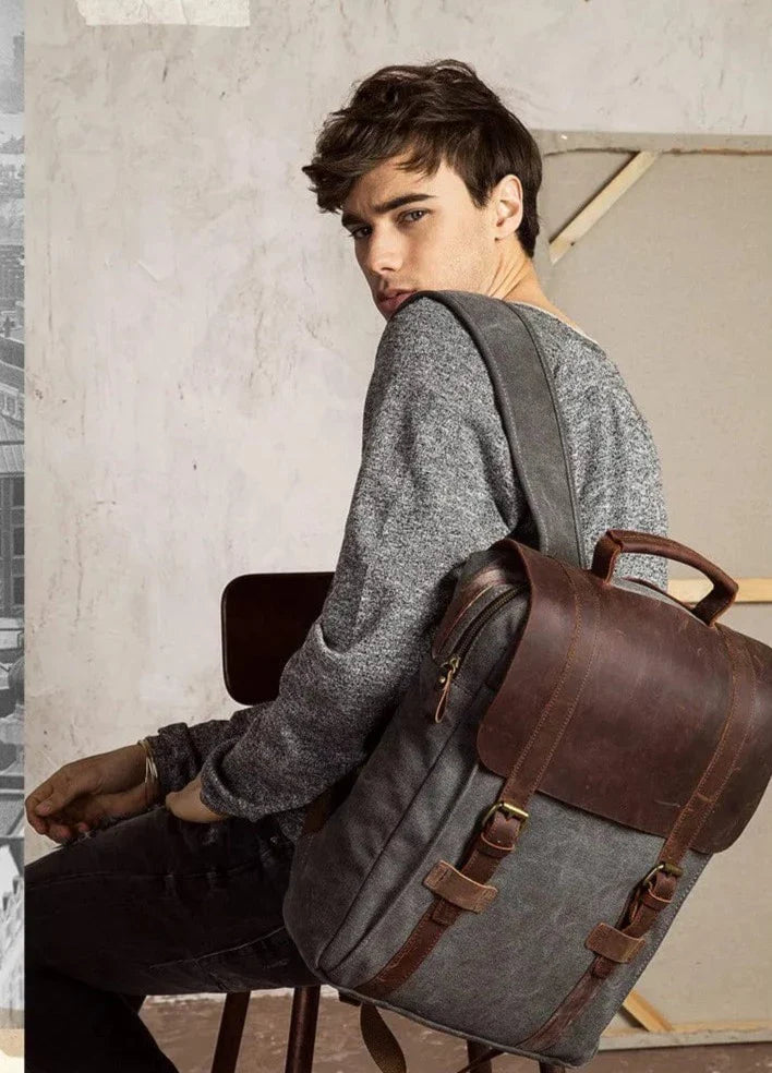 Sac à Dos Cuir Homme Bernard