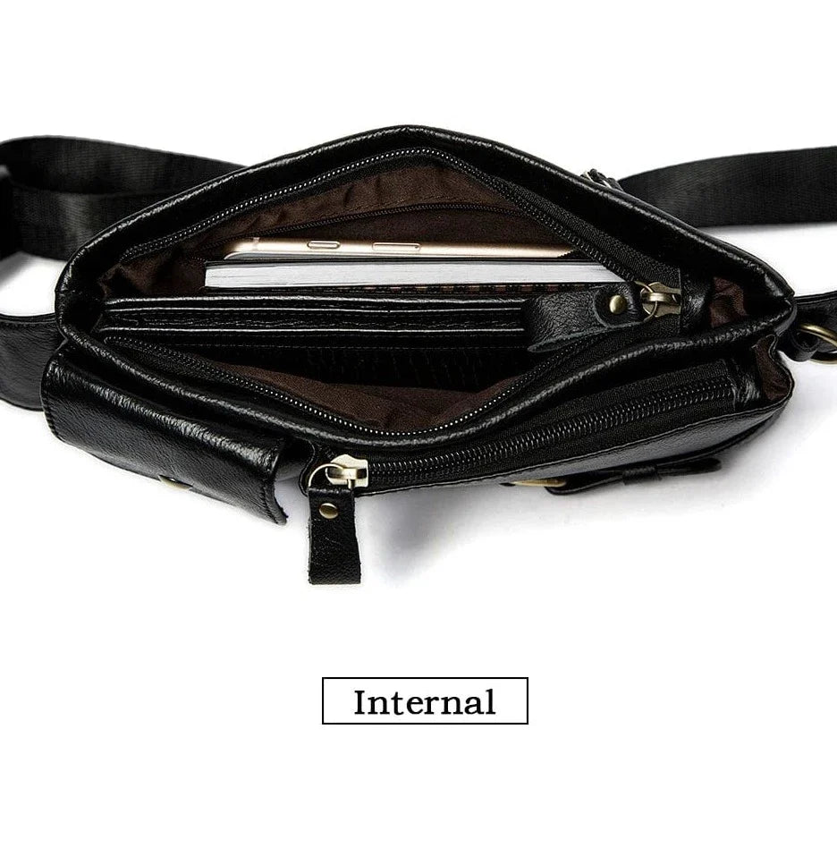 Sac Banane Cuir Homme Aurelio