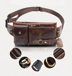 Sac Banane Cuir Homme Aurelio