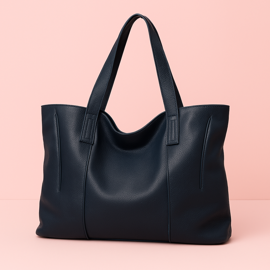 Sac Cabas Cuir Souple Grand Format – Modèle Sofia