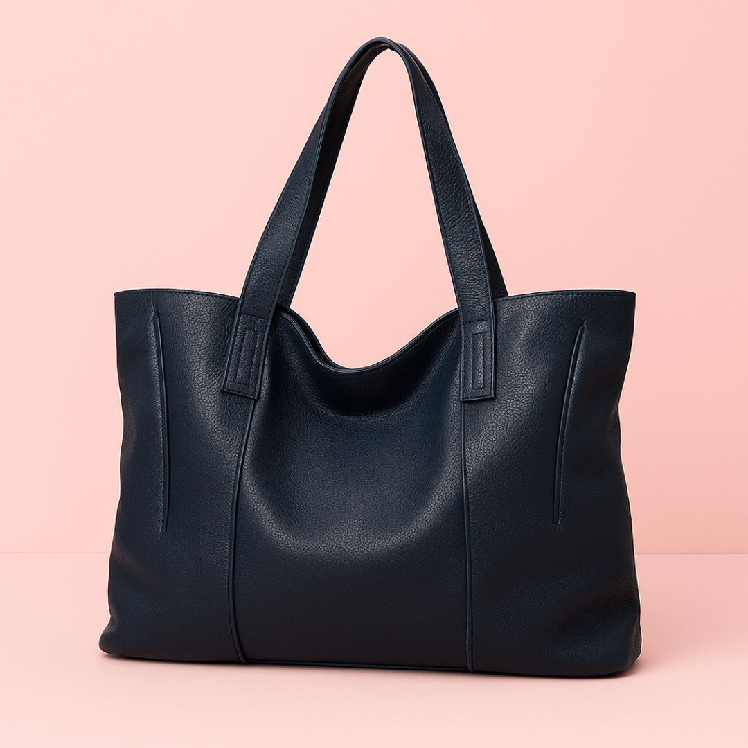 Sac Cabas Cuir Souple Grand Format – Modèle Sofia