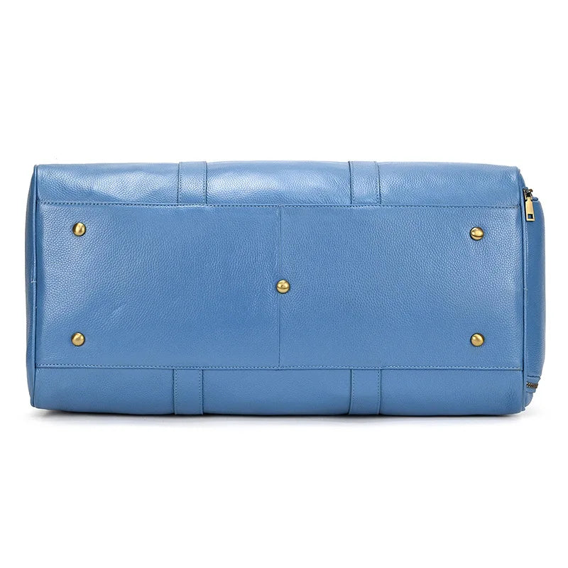 Sac de Voyage pour Femme en Cuir - Violette