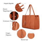 Sac Cuir Femme Ordinateur Chic