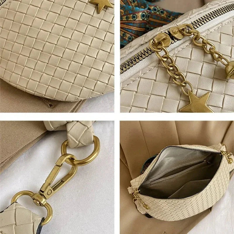 Banane Cuir Femme Lina