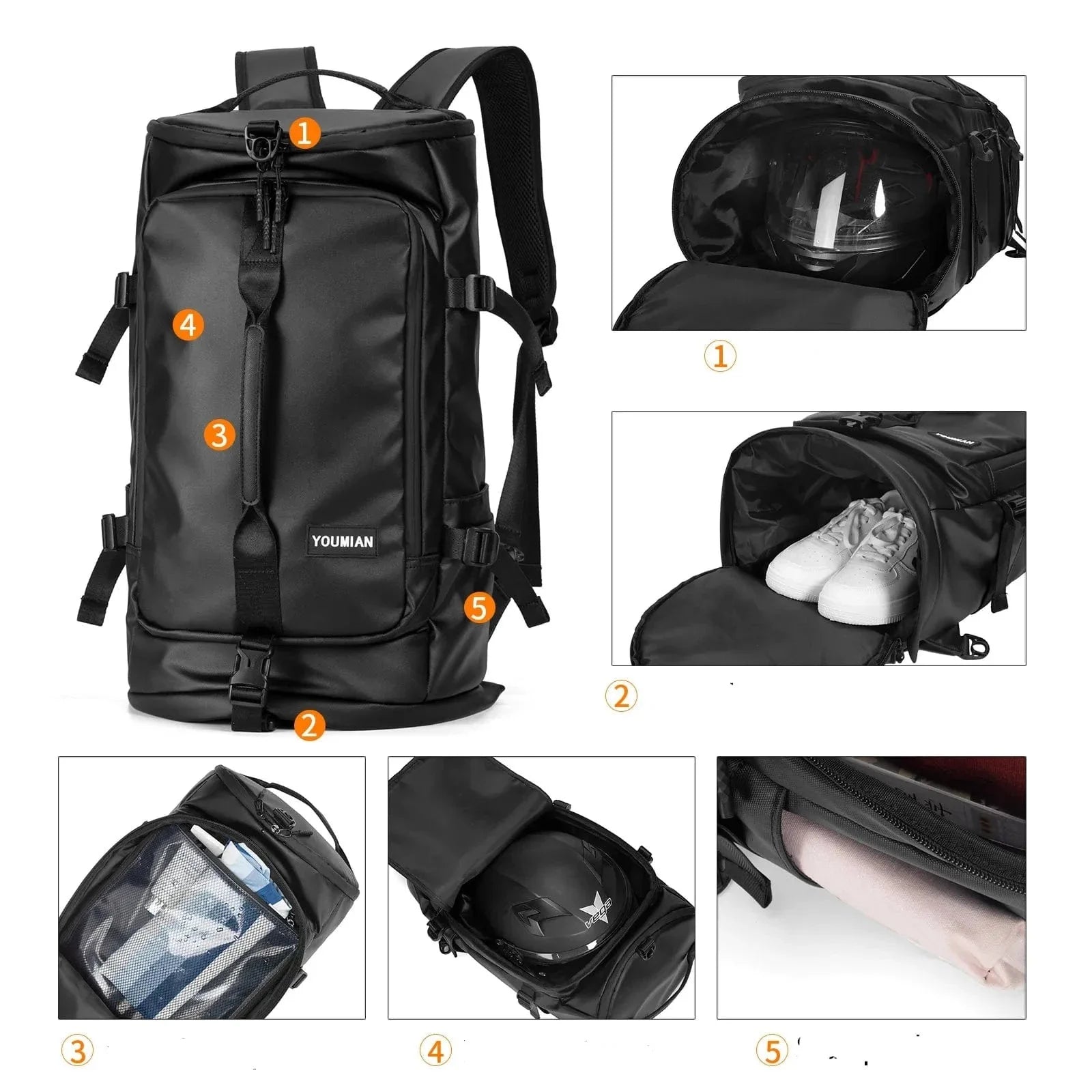 Sac à Dos Cuir Homme Patrick