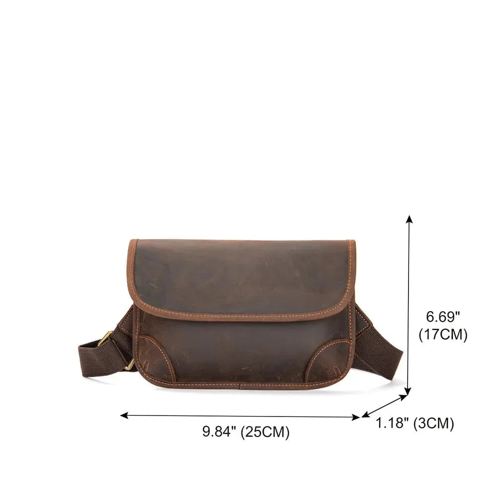 Sac Banane Cuir Homme Leonardo