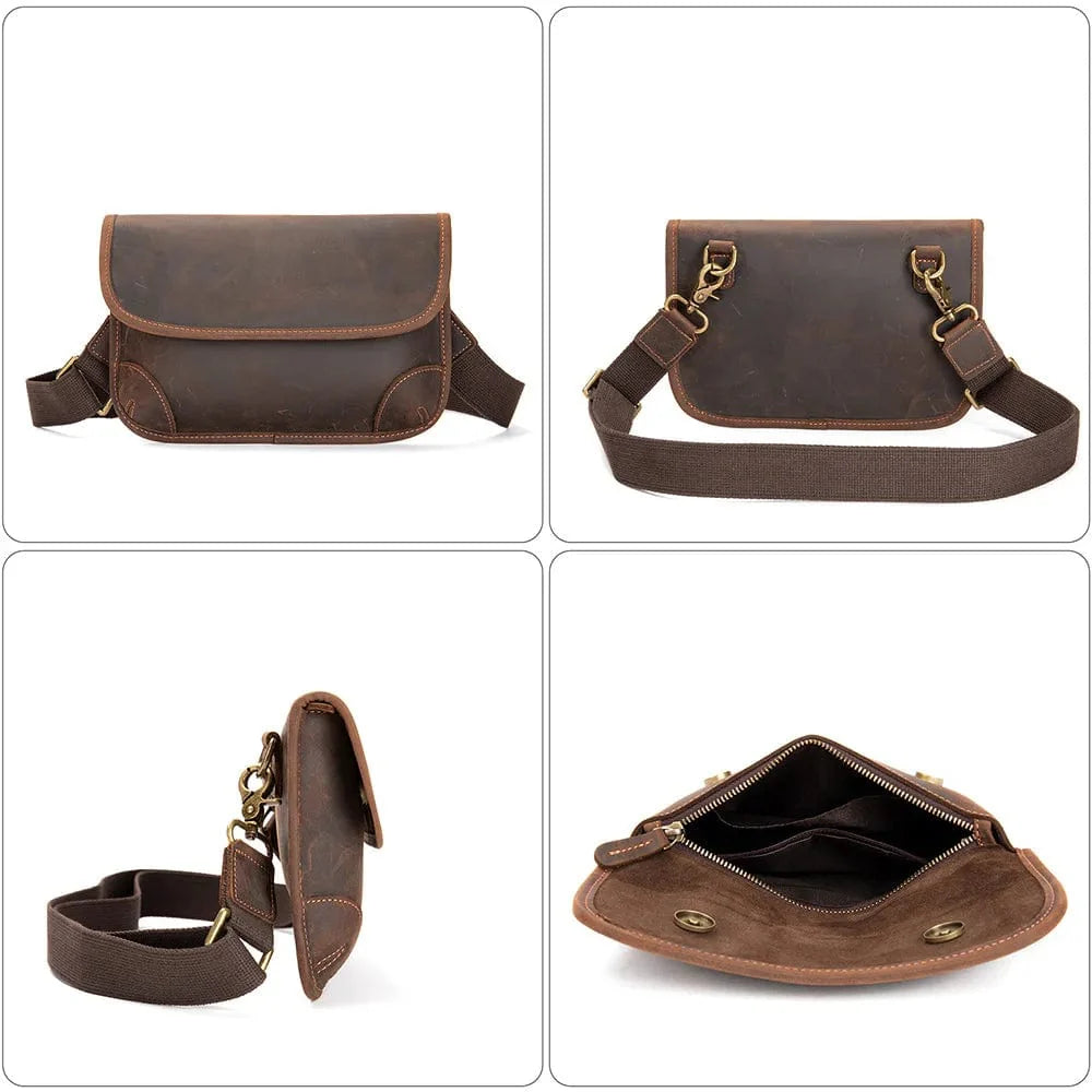 Sac Banane Cuir Homme Leonardo