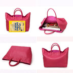 Sac Cabas Camel Cuir