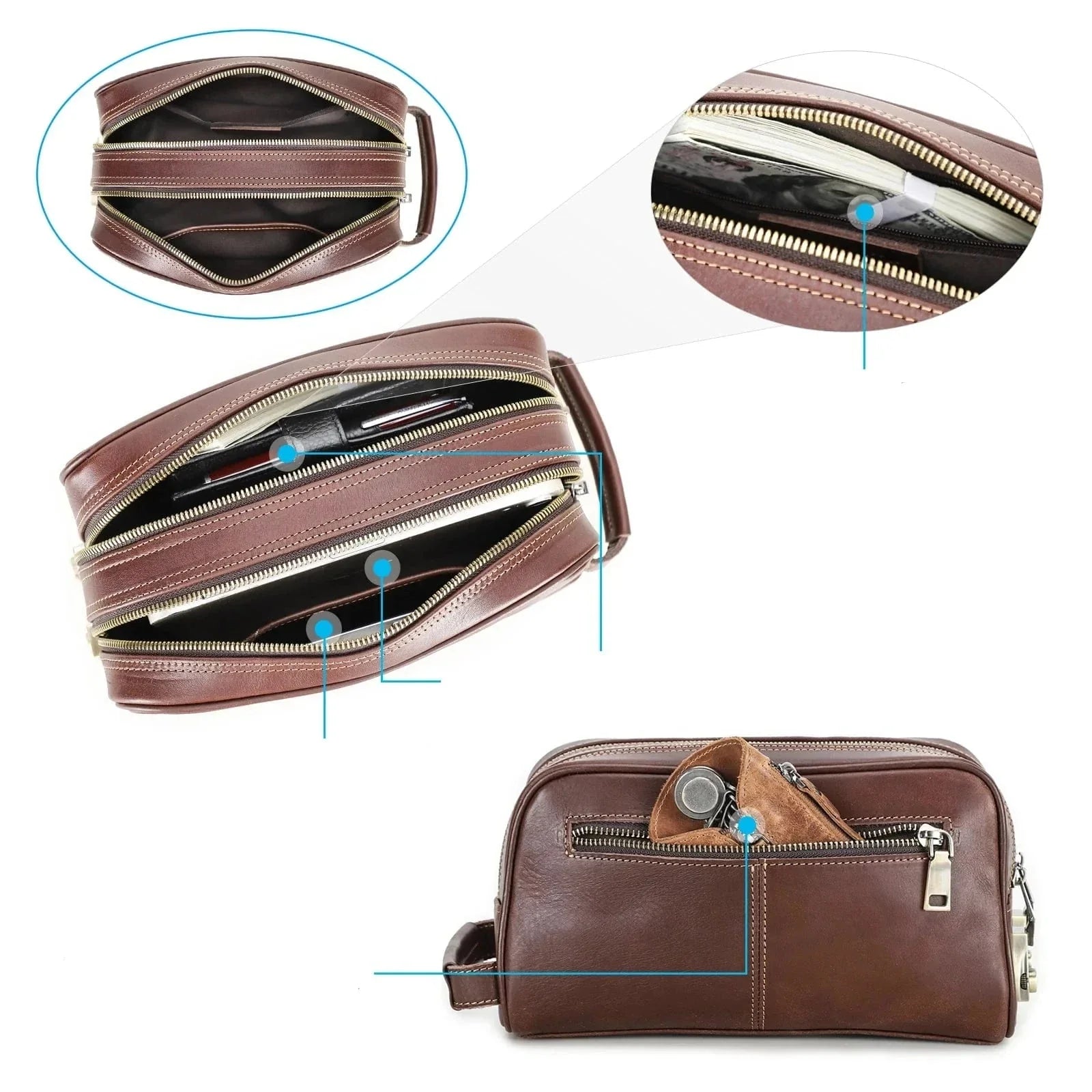 Grande Trousse de Toilette Homme