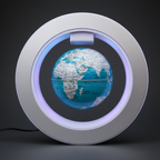 Globe Terrestre En Lévitation Décoratif