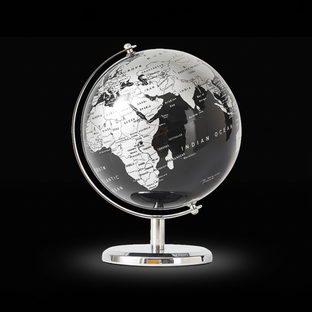Globe Terrestre Moderne Décoratif