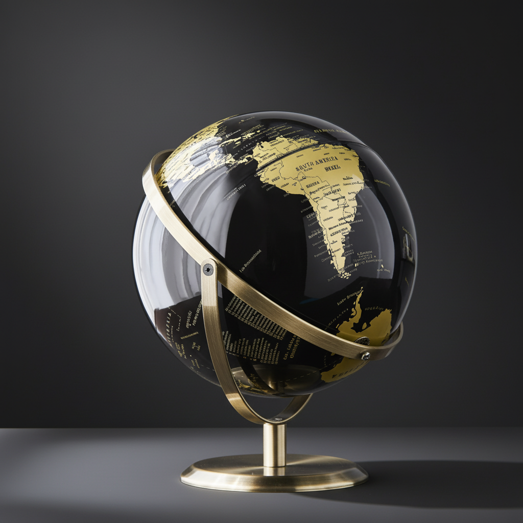 Globe Terrestre Moderne Décoratif