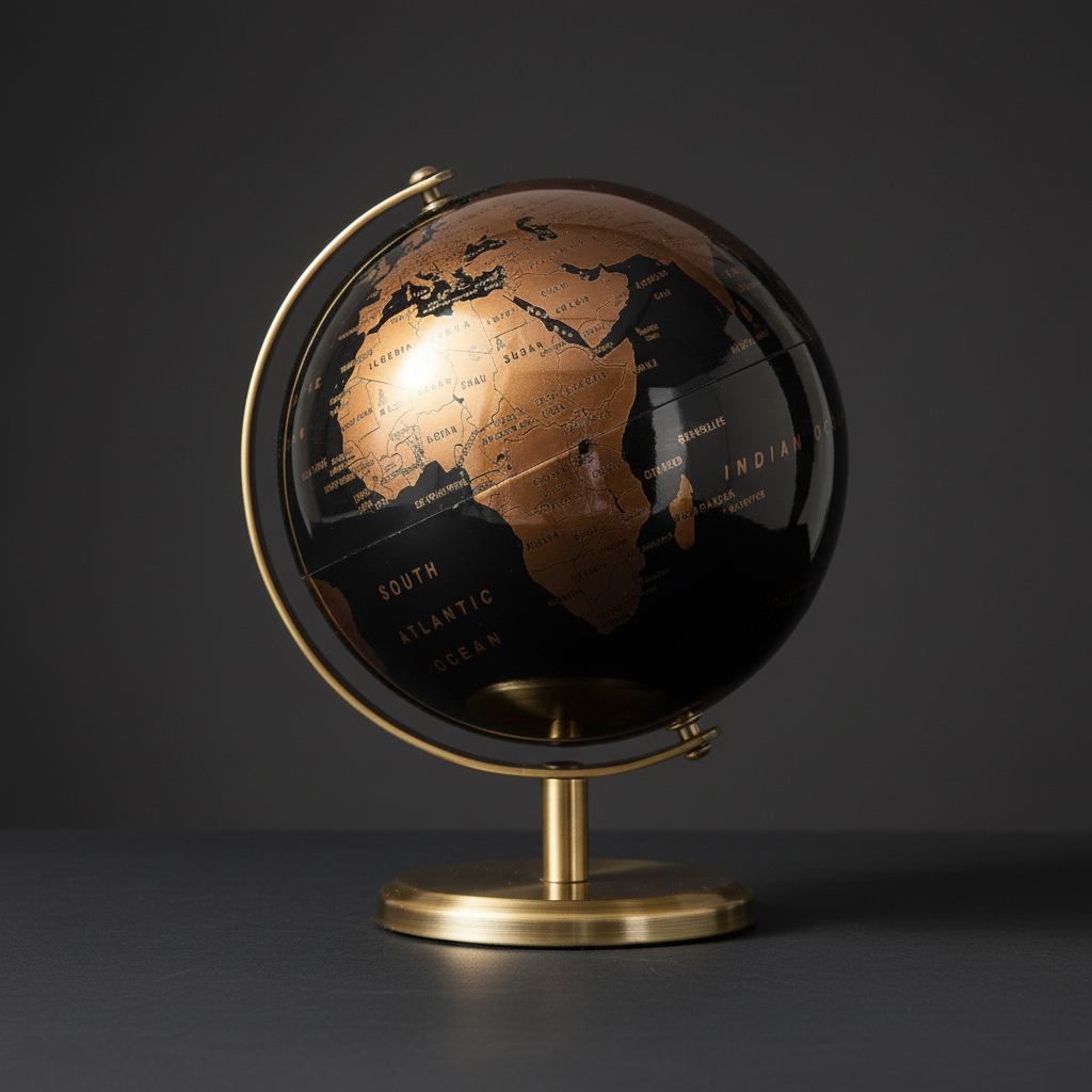 Globe Terrestre Moderne Décoratif