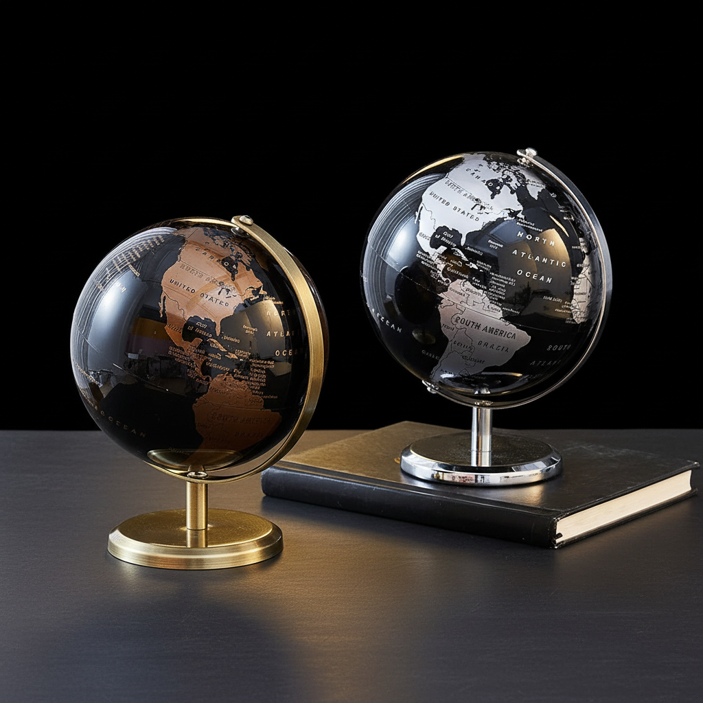 Globe Terrestre Moderne Décoratif