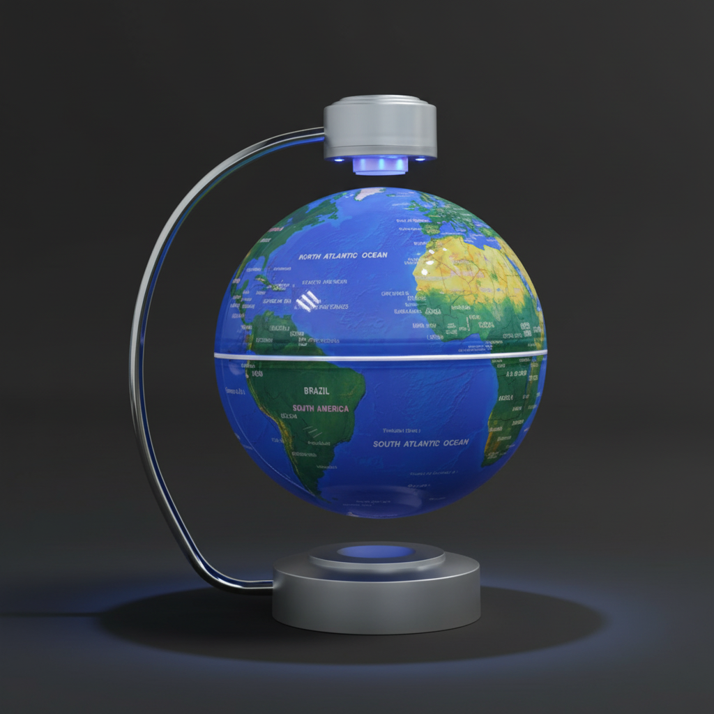 Globe Terrestre Lumineux 3d