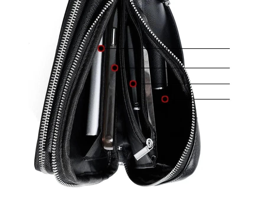 Sacoche Banane Cuir pour Homme