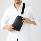 Sacoche Banane Cuir pour Homme