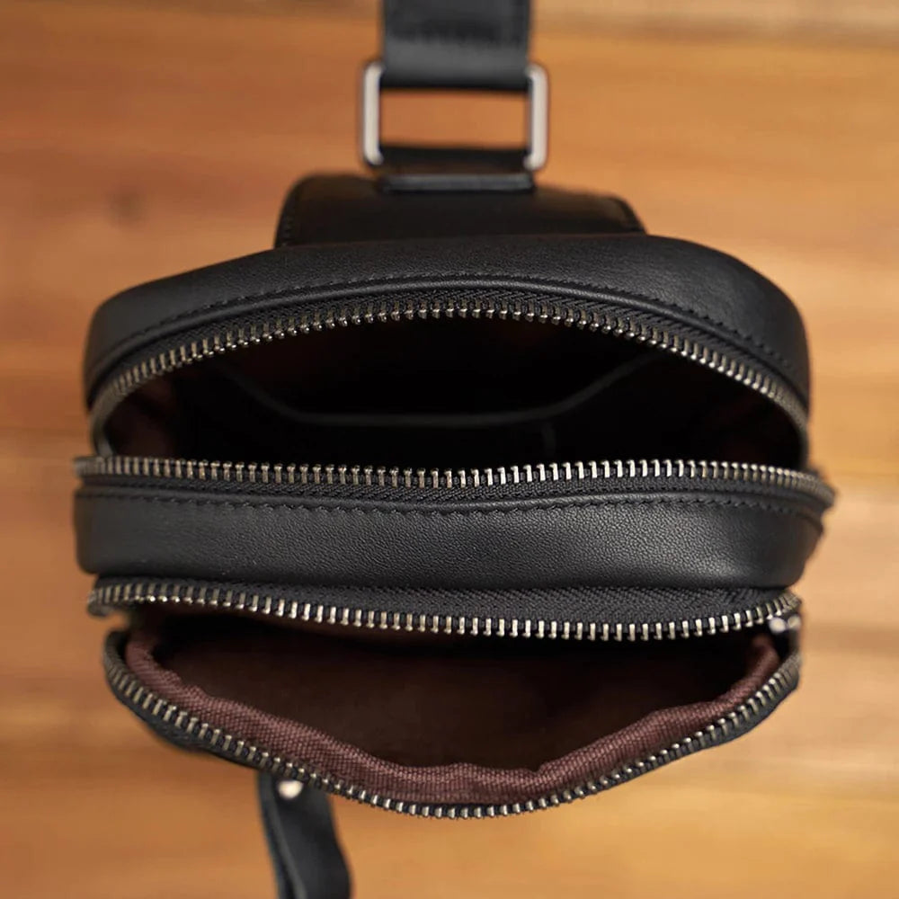 Sac Banane Homme Tendance Noir