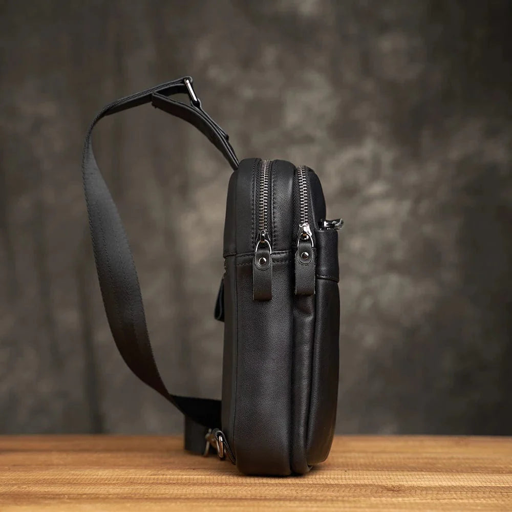 Sac Banane Homme Tendance Noir