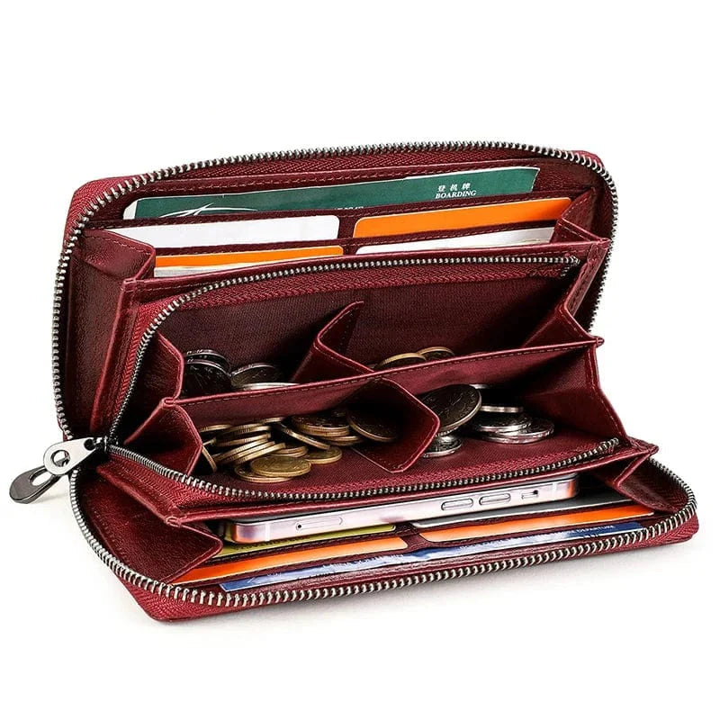 Porte Carte en Cuir pour Femme