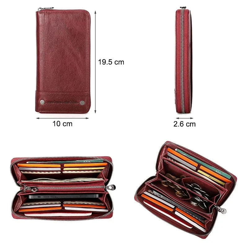 Porte Carte en Cuir pour Femme