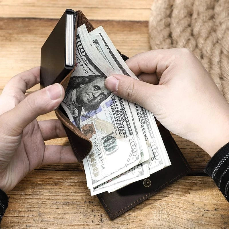 Porte Carte Homme Rigide