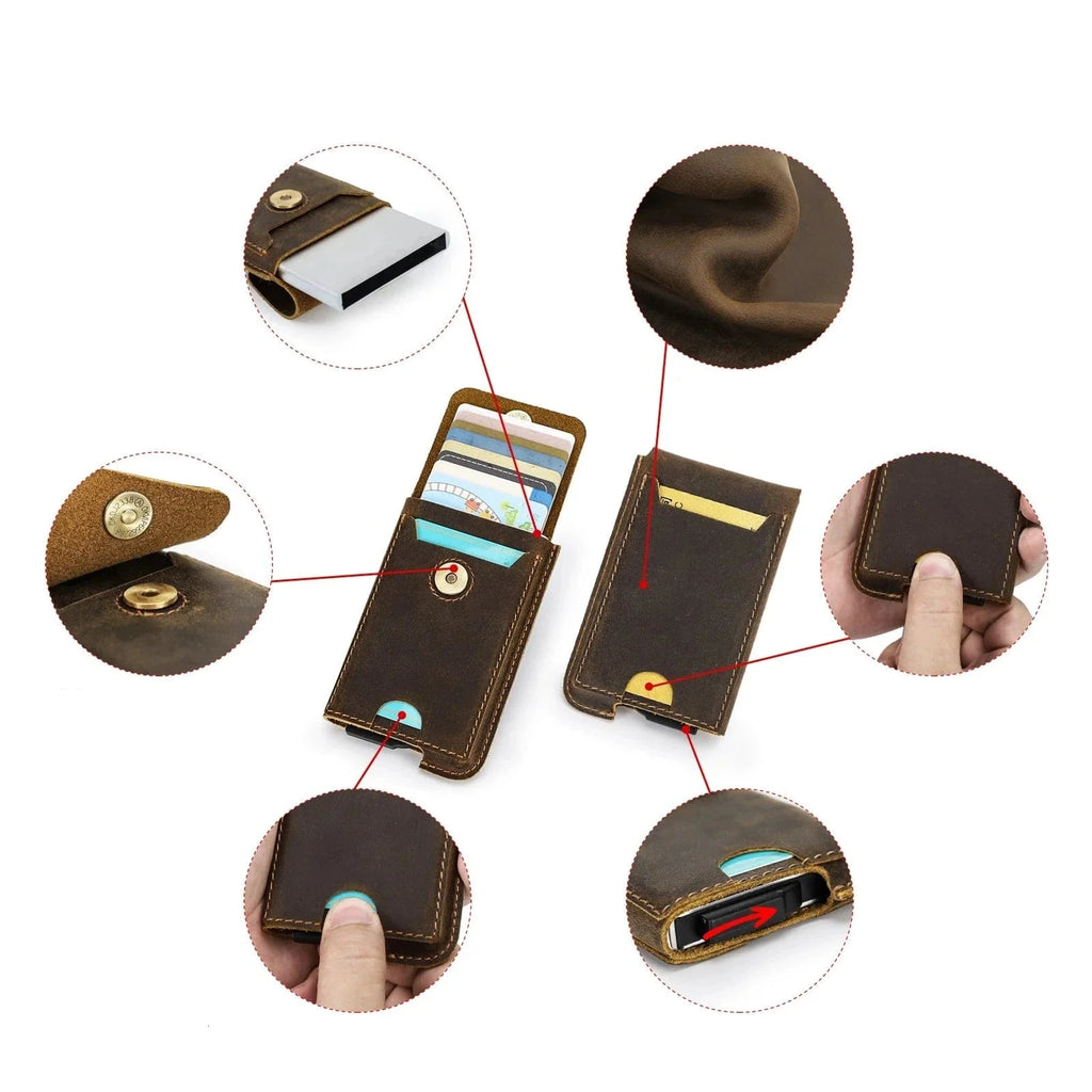 Porte Carte Rigide pour Homme