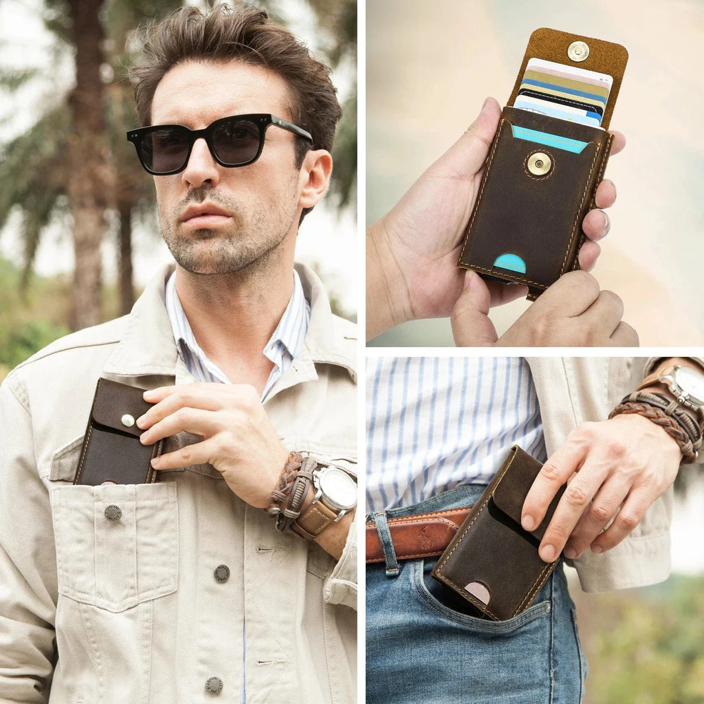 Porte Carte Rigide pour Homme