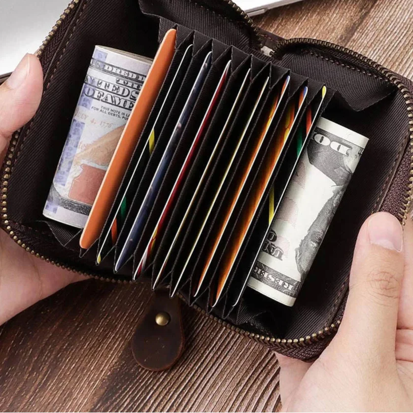 Porte Carte Zippé Homme