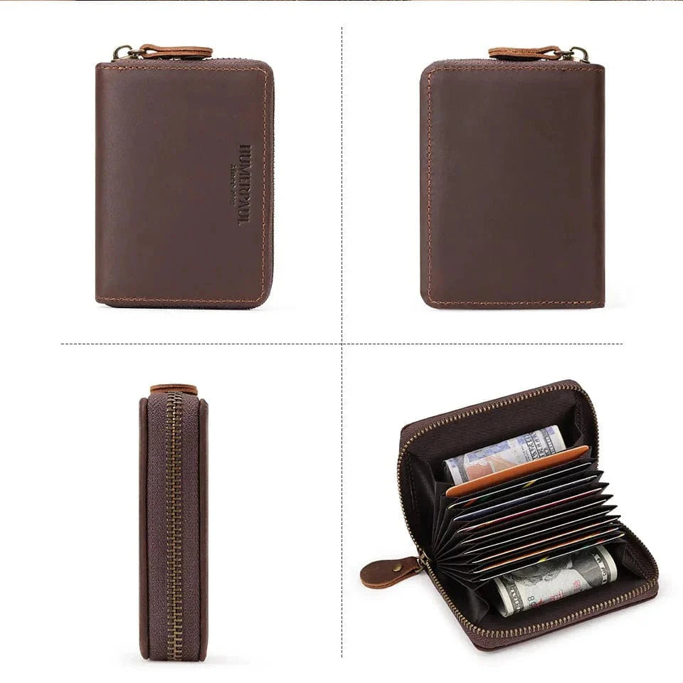 Porte Carte Zippé Homme