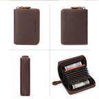 Porte Carte Zippé Homme