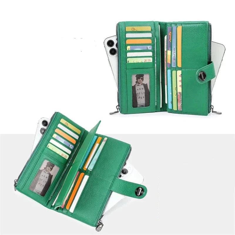 Porte Carte en Cuir Femme