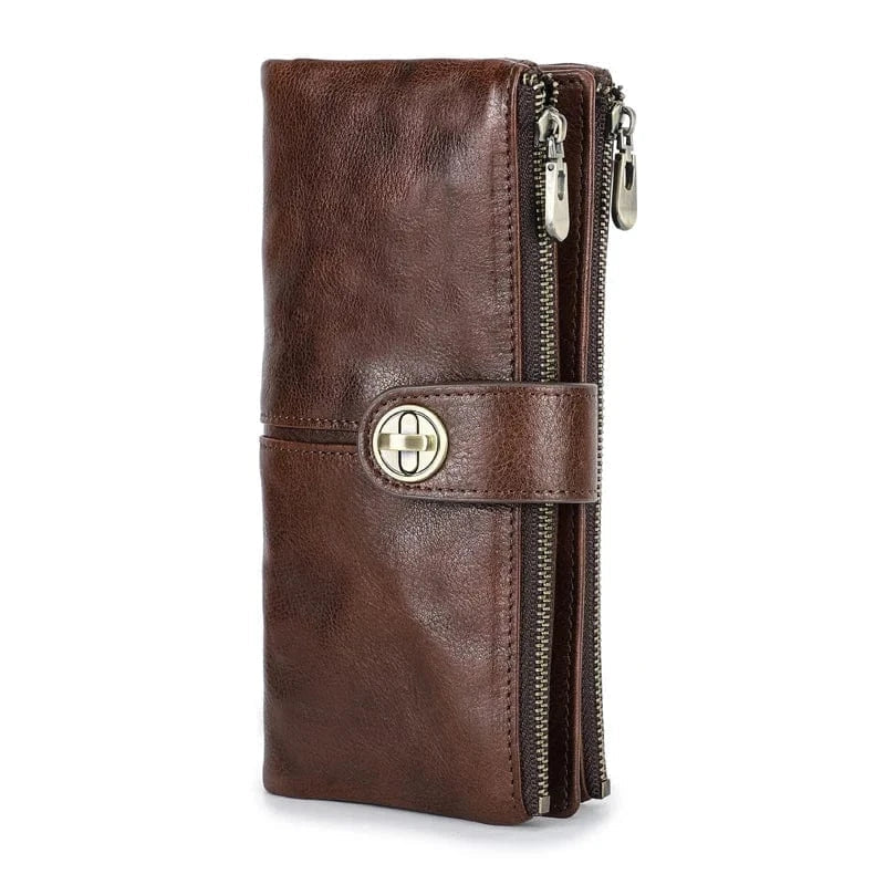 Porte Carte en Cuir Femme