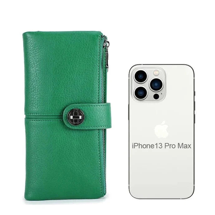 Porte Carte en Cuir Femme