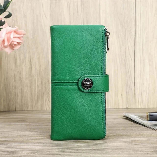 Porte Carte en Cuir Femme