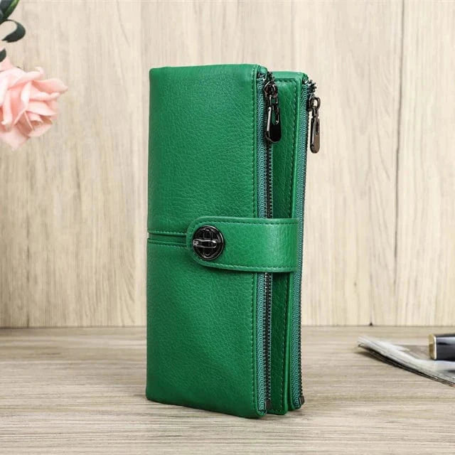 Porte Carte en Cuir Femme