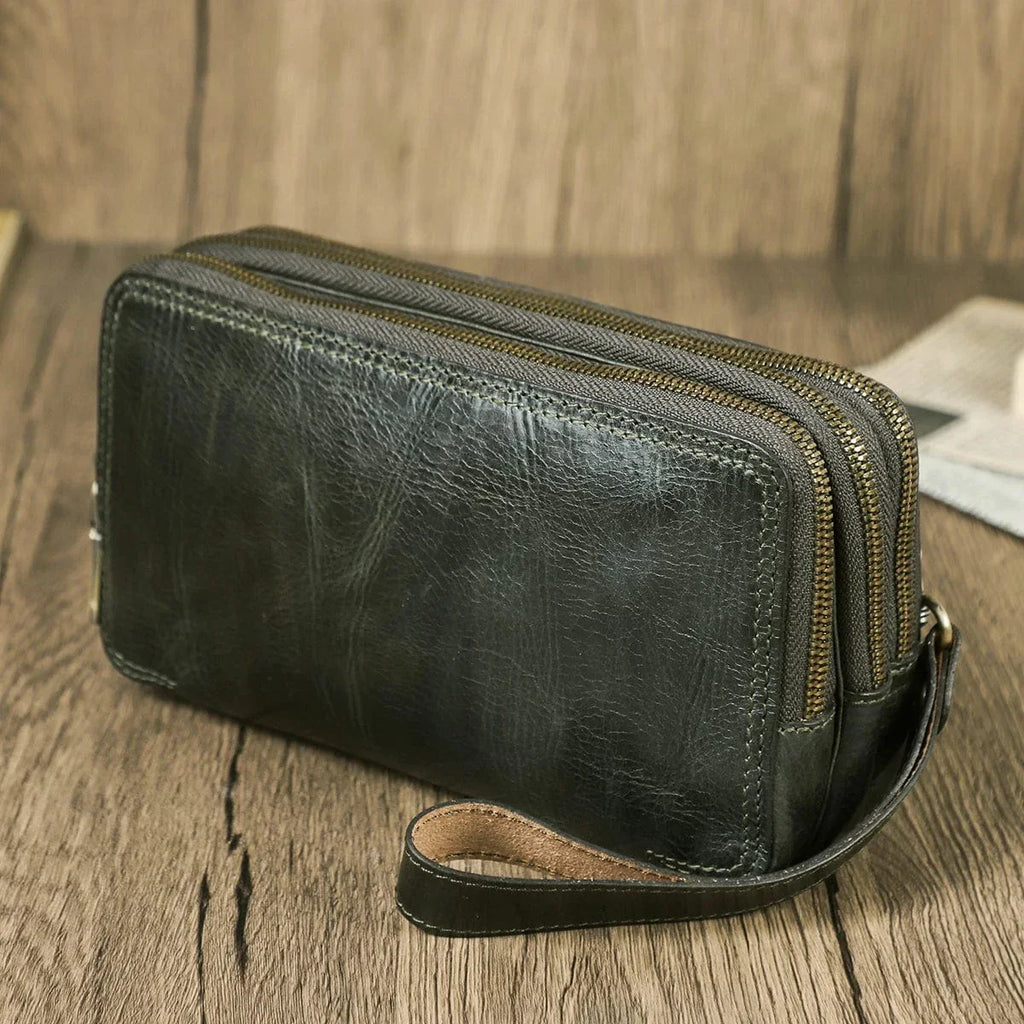 Portefeuille 3 Volets Homme Cuir