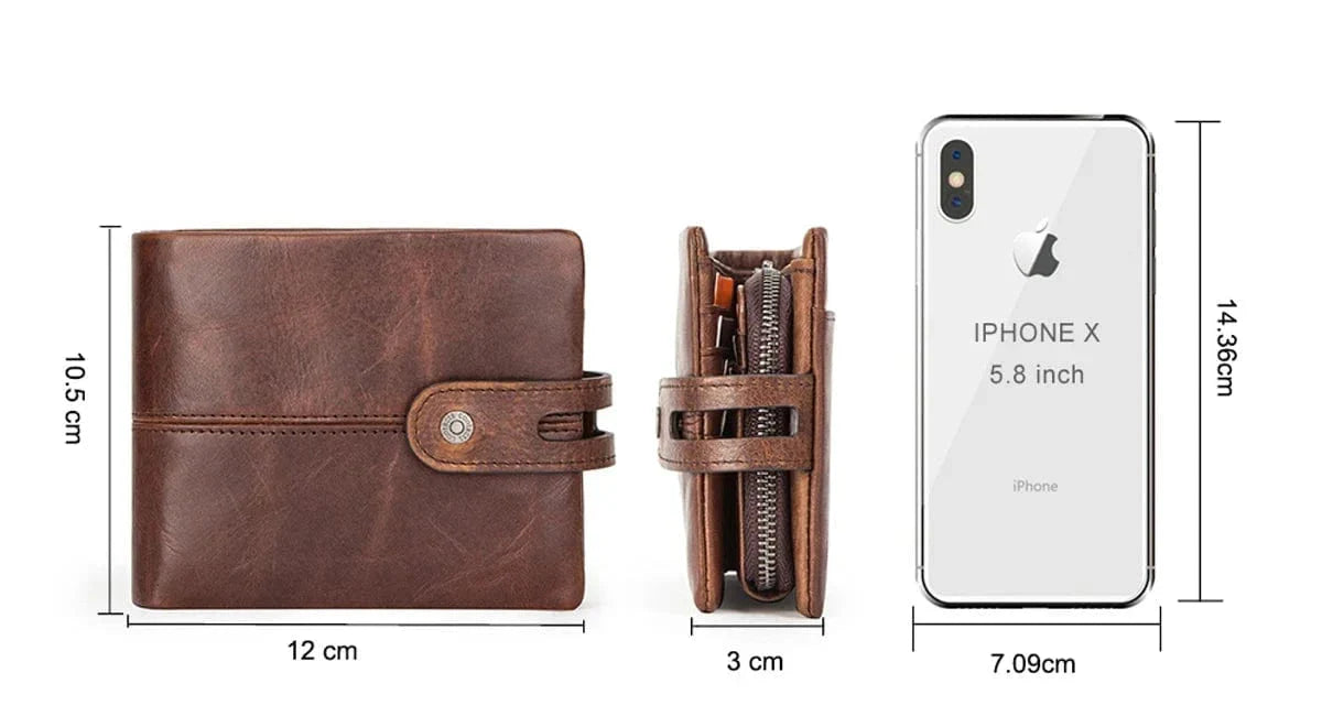 Portefeuille en Cuir