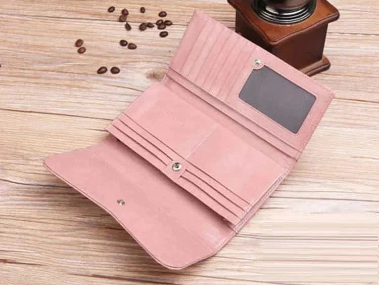 Portefeuille Femme Cuir Souple