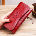 Portefeuille Femme Cuir Souple