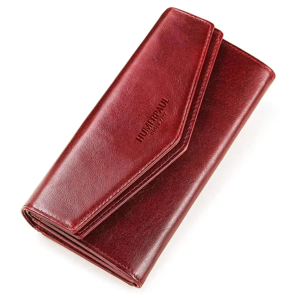 Portefeuille Femme Rouge