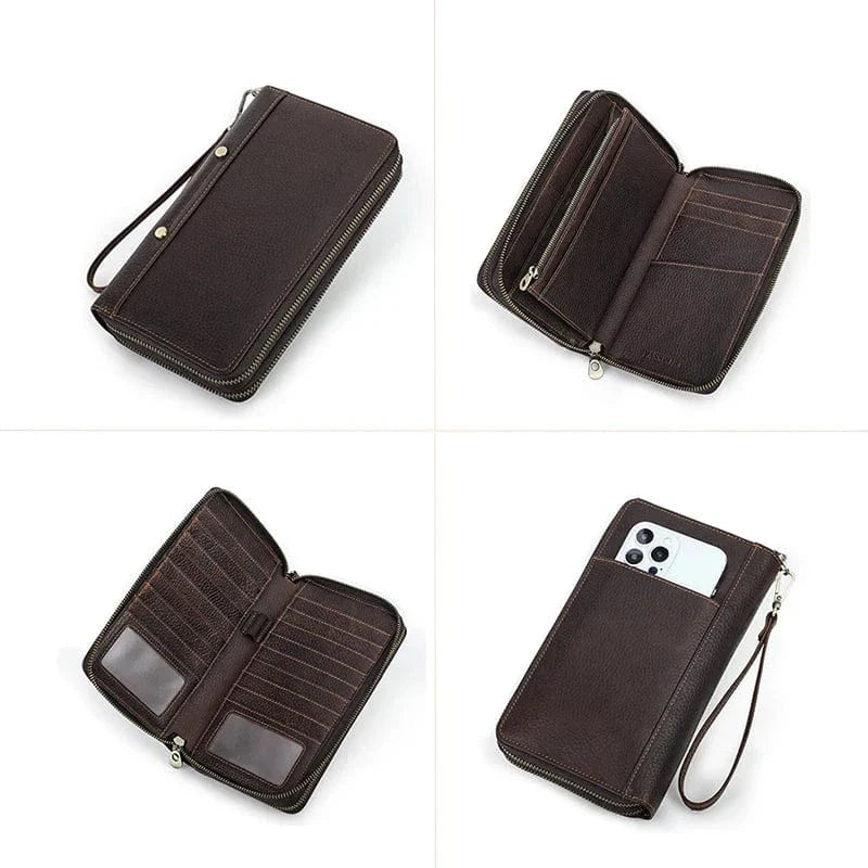 Portefeuille Homme Cuir 3 Volets