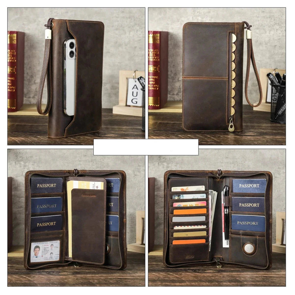 Portefeuille Homme Zippé