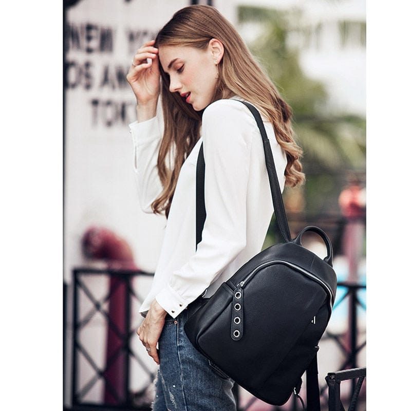 Sac à Dos Cuir Femme Ambre