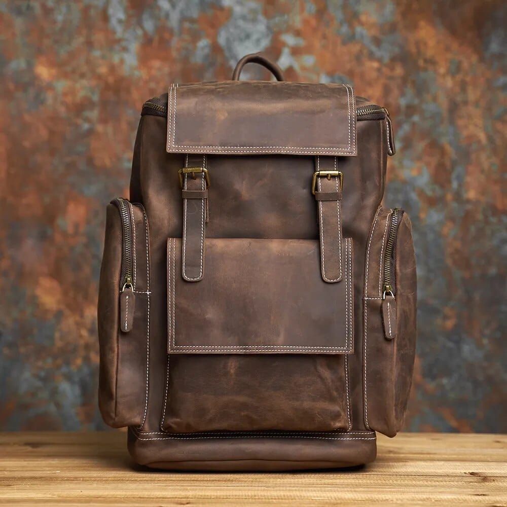 Sac à Dos Cuir Homme Sergio