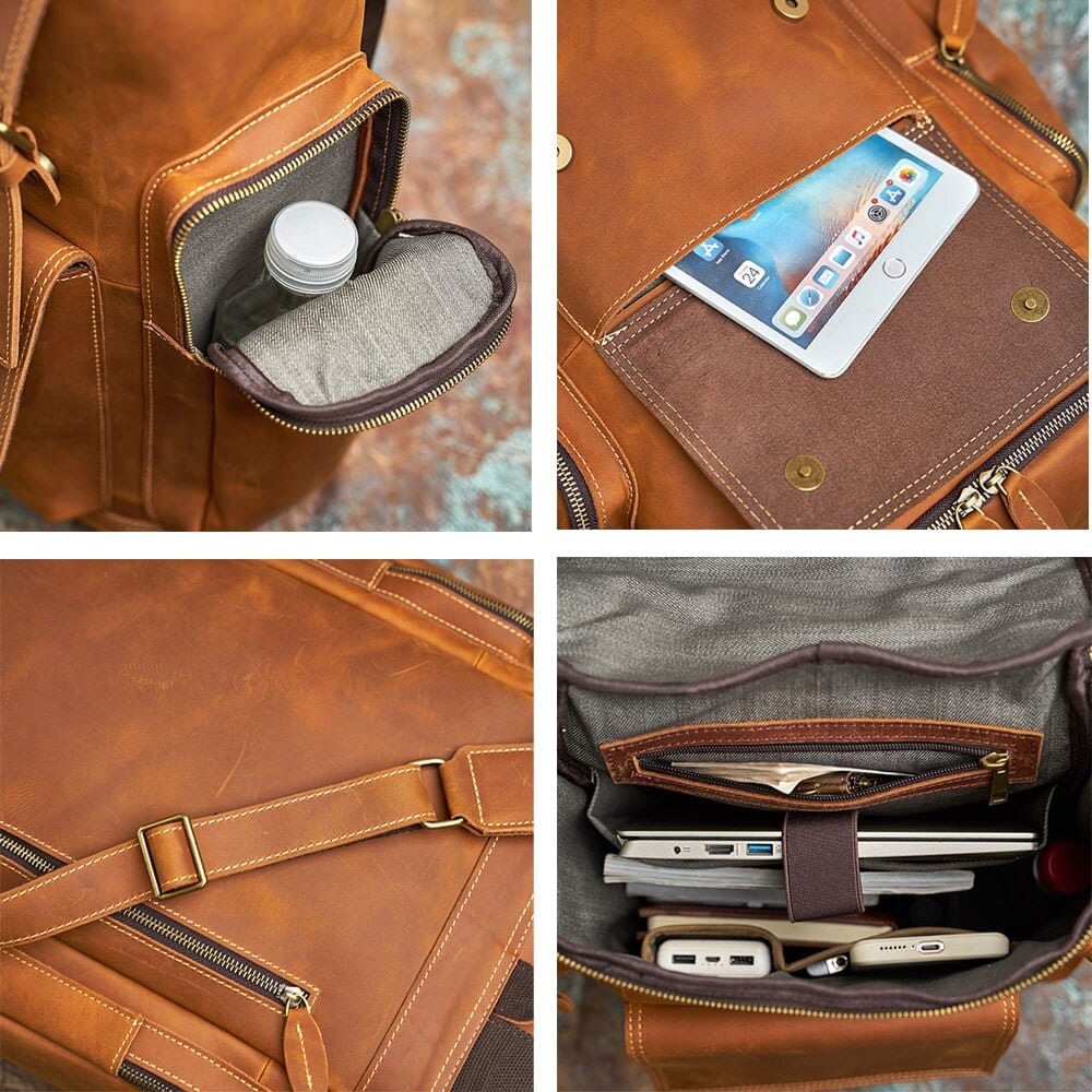 Sac à Dos Cuir Homme Sergio