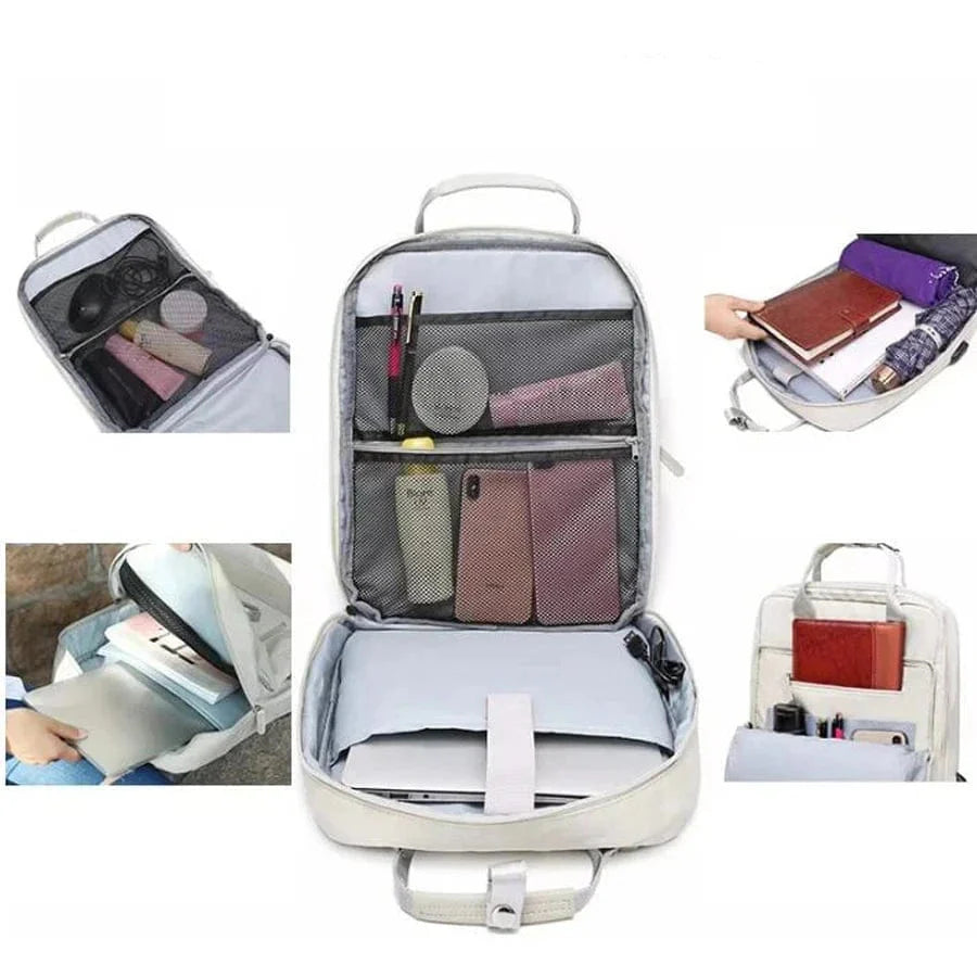 Sac à Dos Femme pour Ordinateur 15.6 Pouces